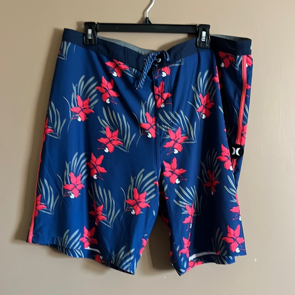 😄Plus size swim trunks shorts mens
